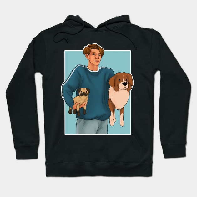 Nick Nelson - heartstopper Nellie And Henry Hoodie by daddymactinus